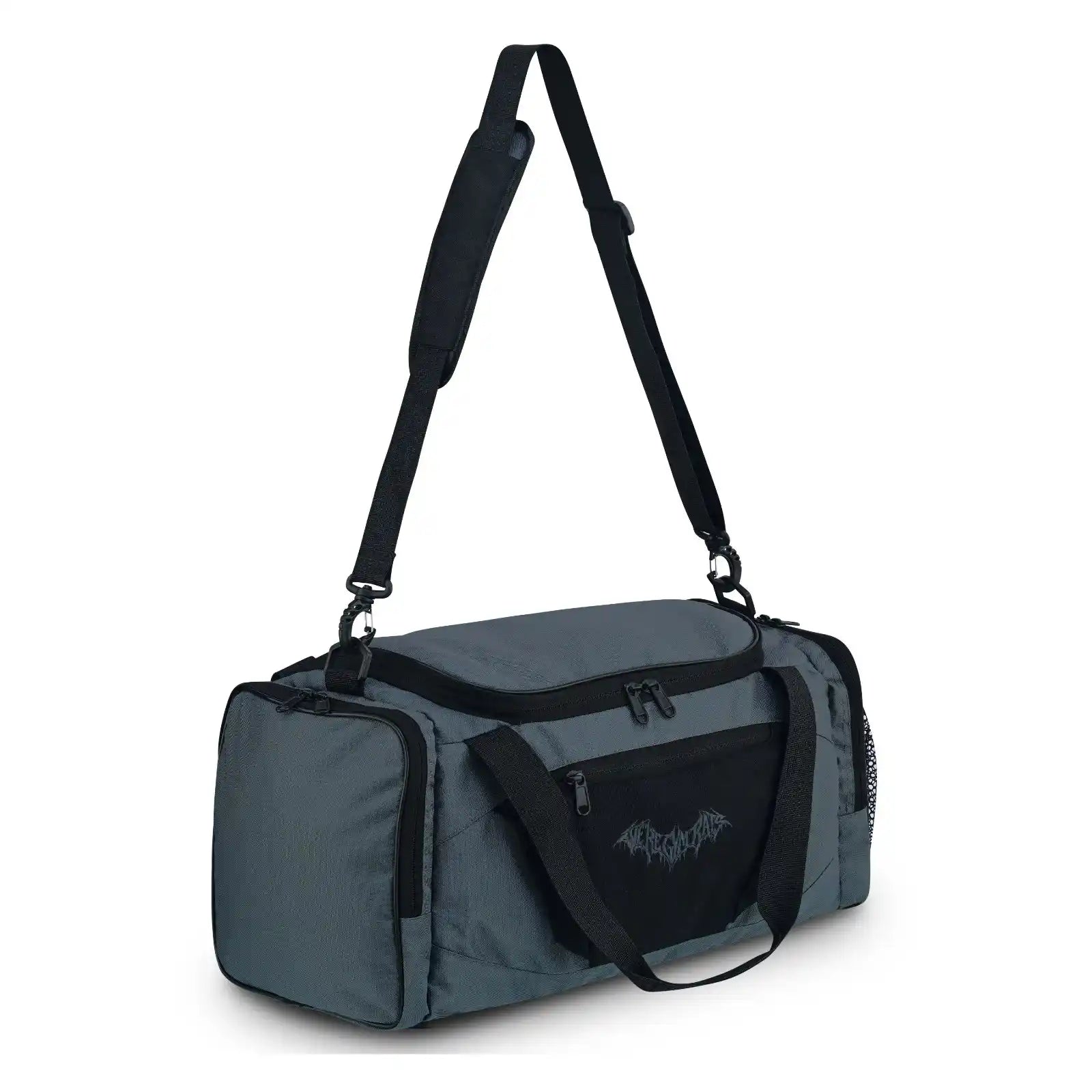 gym travel duffel bag with storage compartments