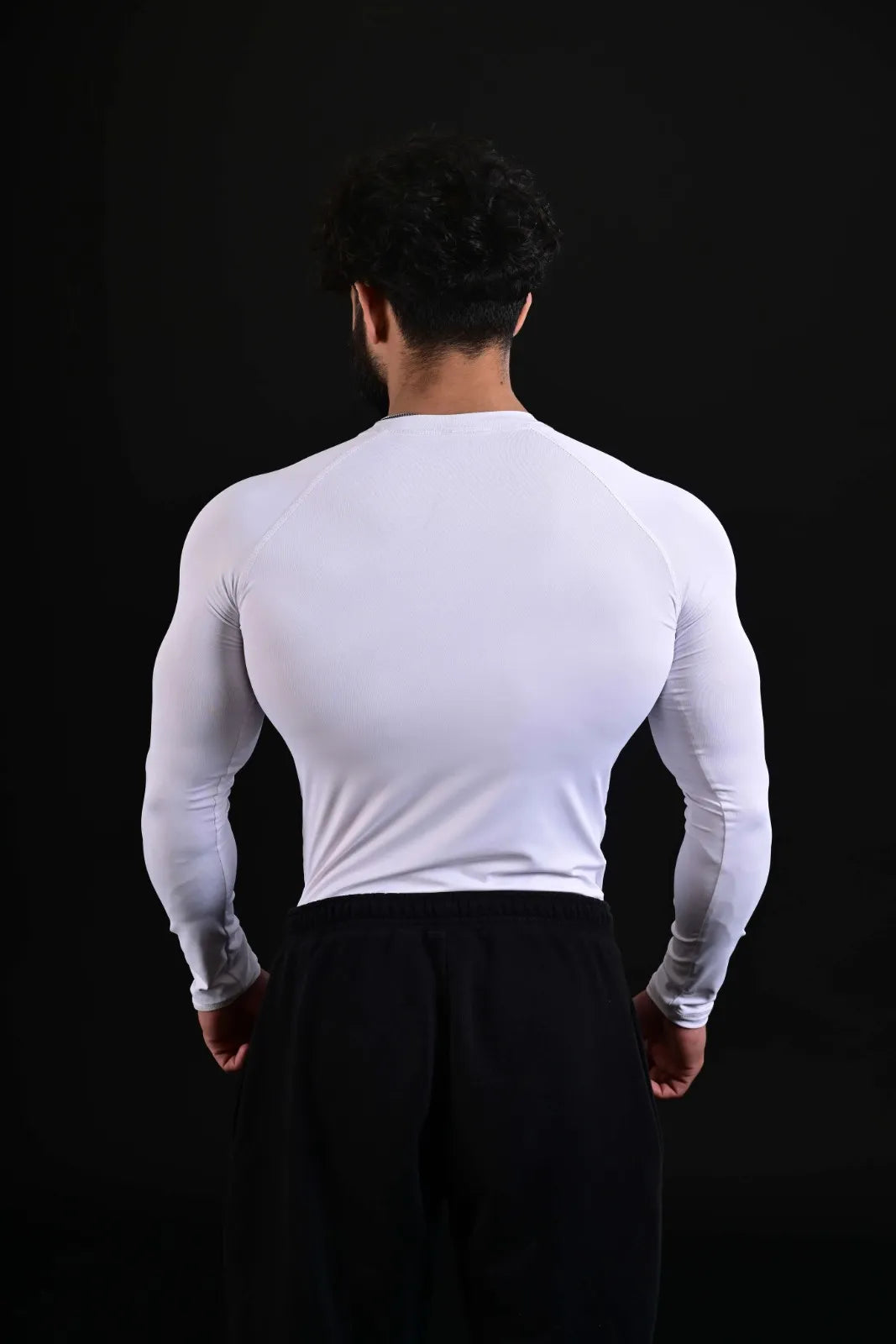 Gym Wear Brand Pakistan White Performance Base Layer