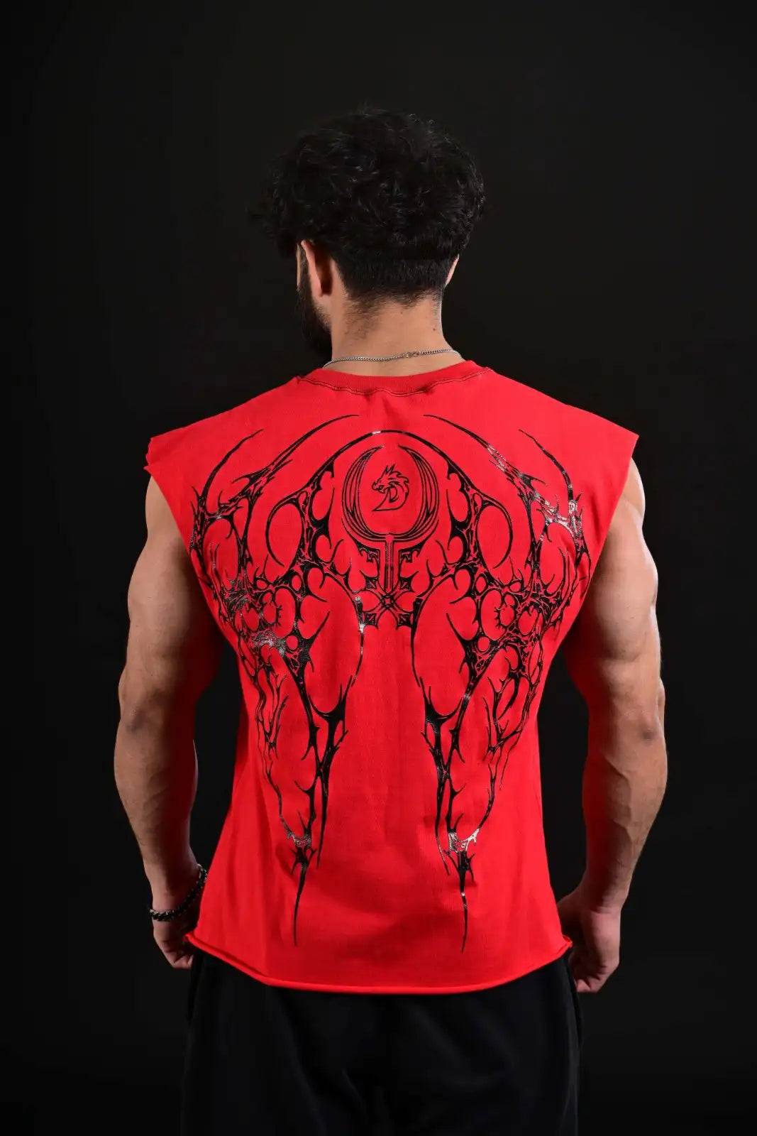 Infinite Red Tank Top Vest for Gym Wear in Pakistan