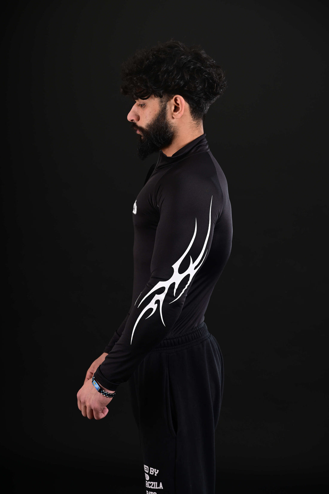 Men wearing iron compression workout shirt Pakistan
