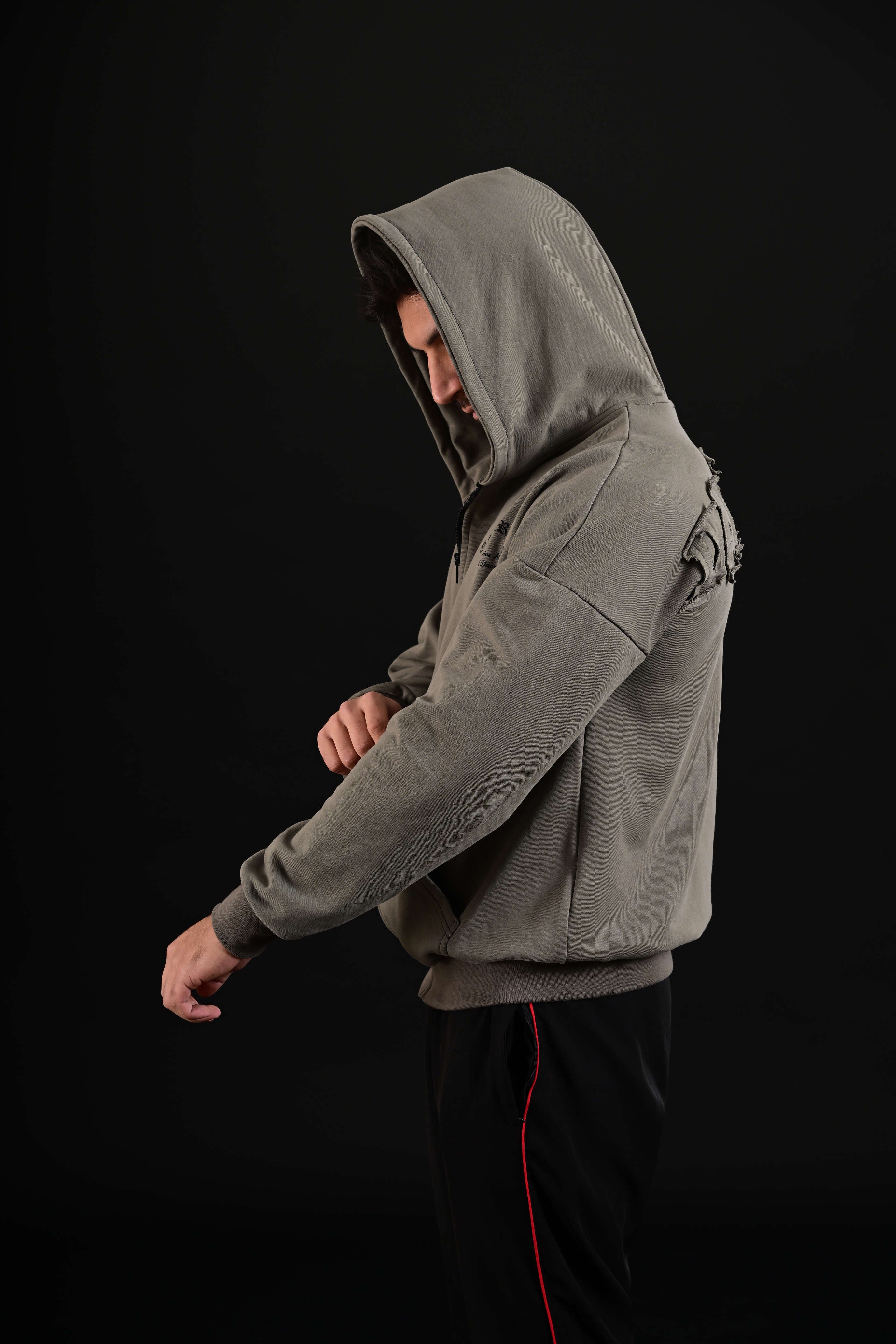 OLD SKOL streetwear hoodie olive Pakistan