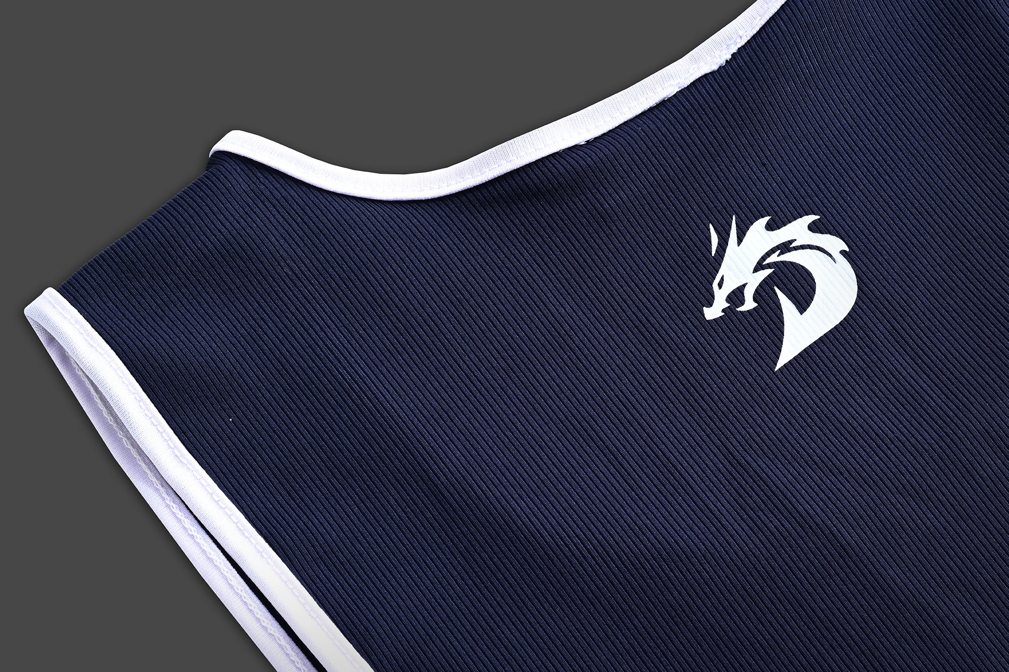 Navy Training Vest for athletic activities, perfect for running, gym workouts, and fitness training