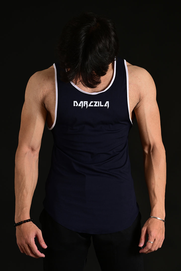 Navy Training Vest for men perfect for athletic activities
