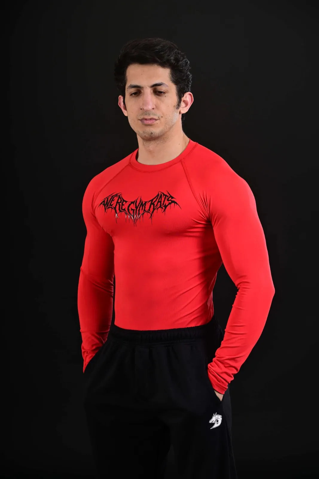 Red Performance Base Layer Men - Gym Wear Brand Pakistan
