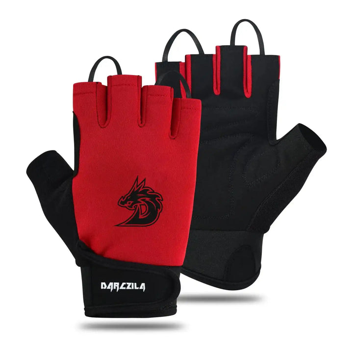  Professional Red Gym Gloves for weightlifting by Darczila Pakistan