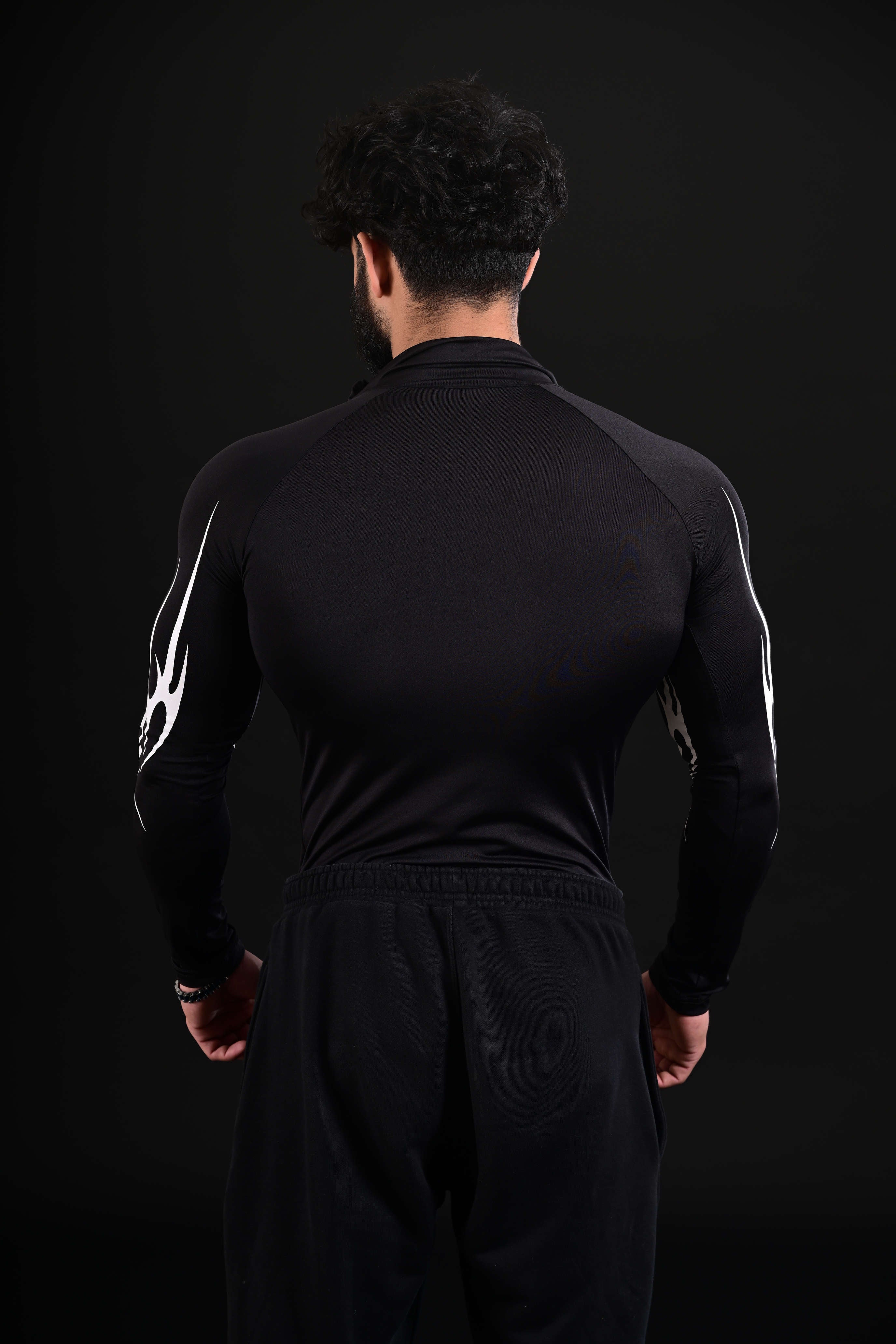 Men wearing iron compression workout shirt Pakistan
