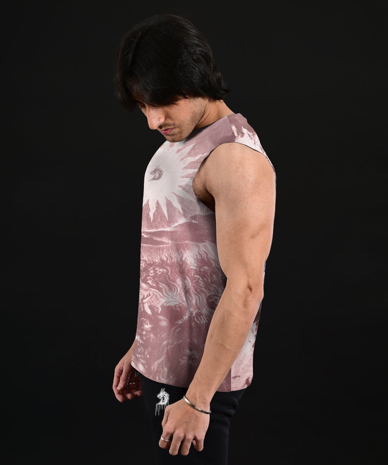 Greek cropped Tank (Fire)