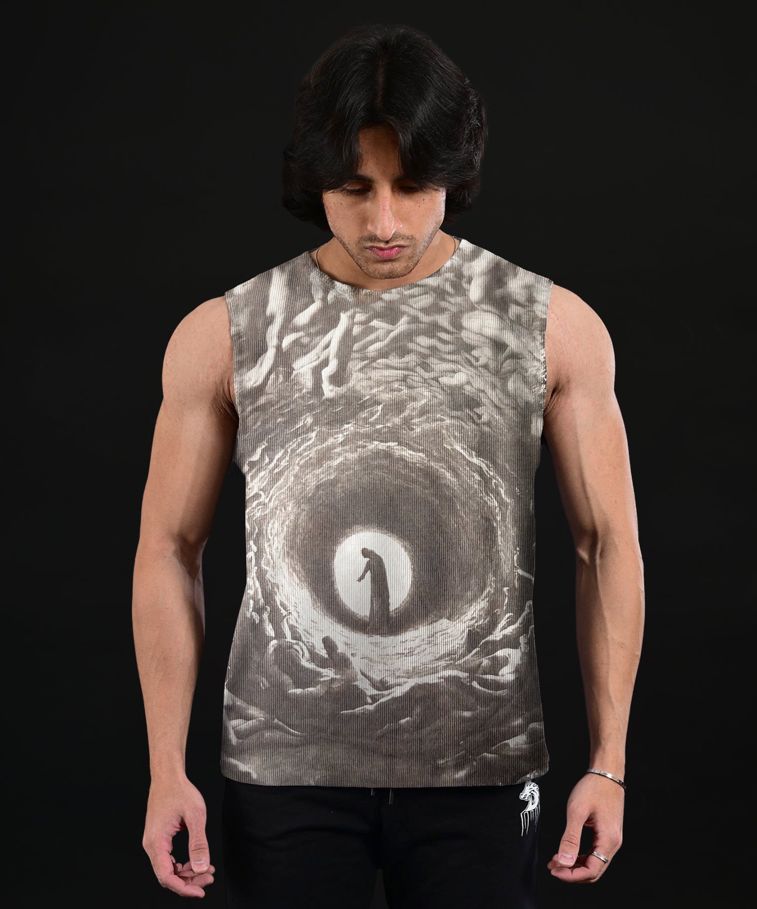 Greek Cropped Tank (Desert)