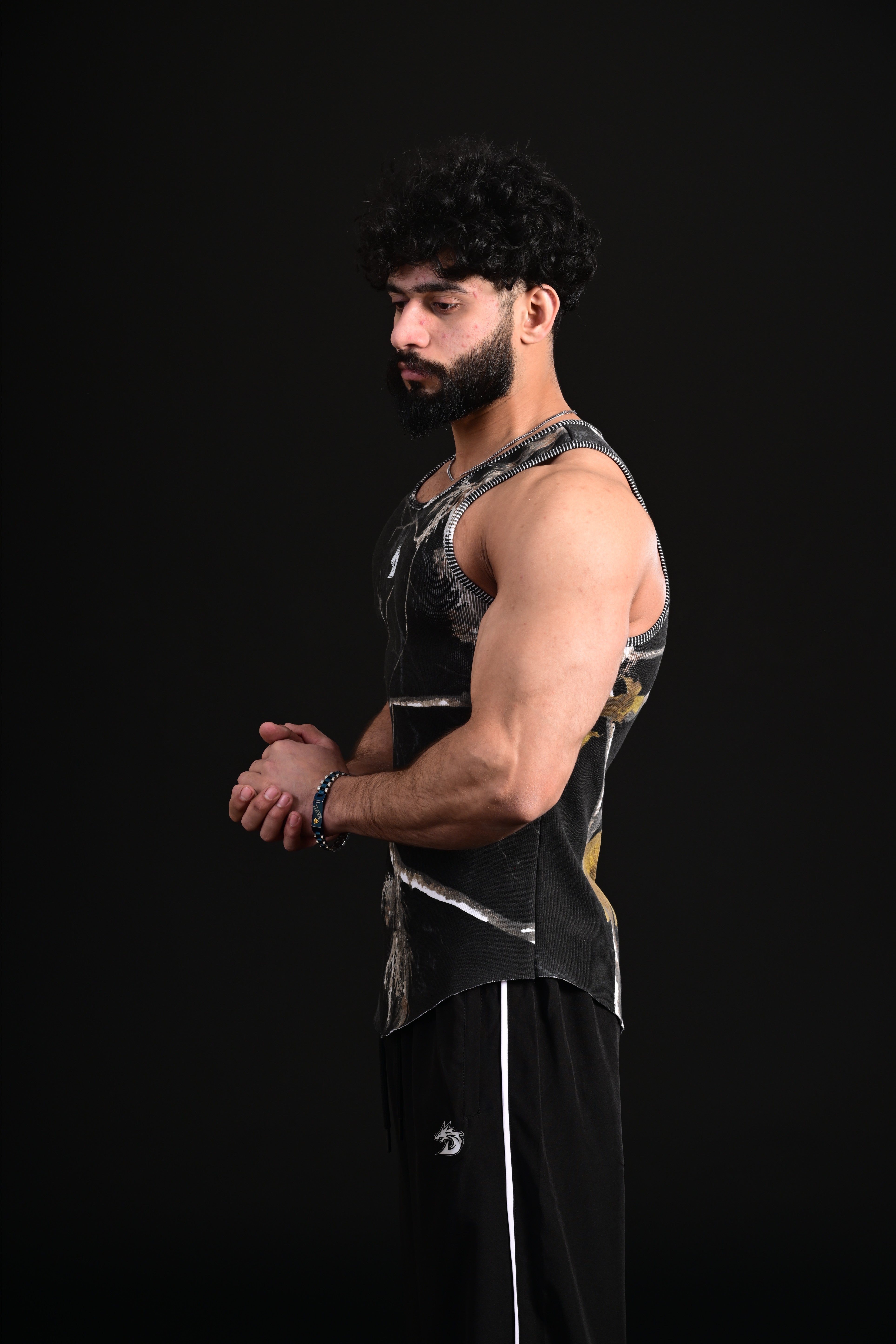 Breathable fabric WAGR Training Vest ideal for gym wear performance, activewear training, and fitness fashion outfits.