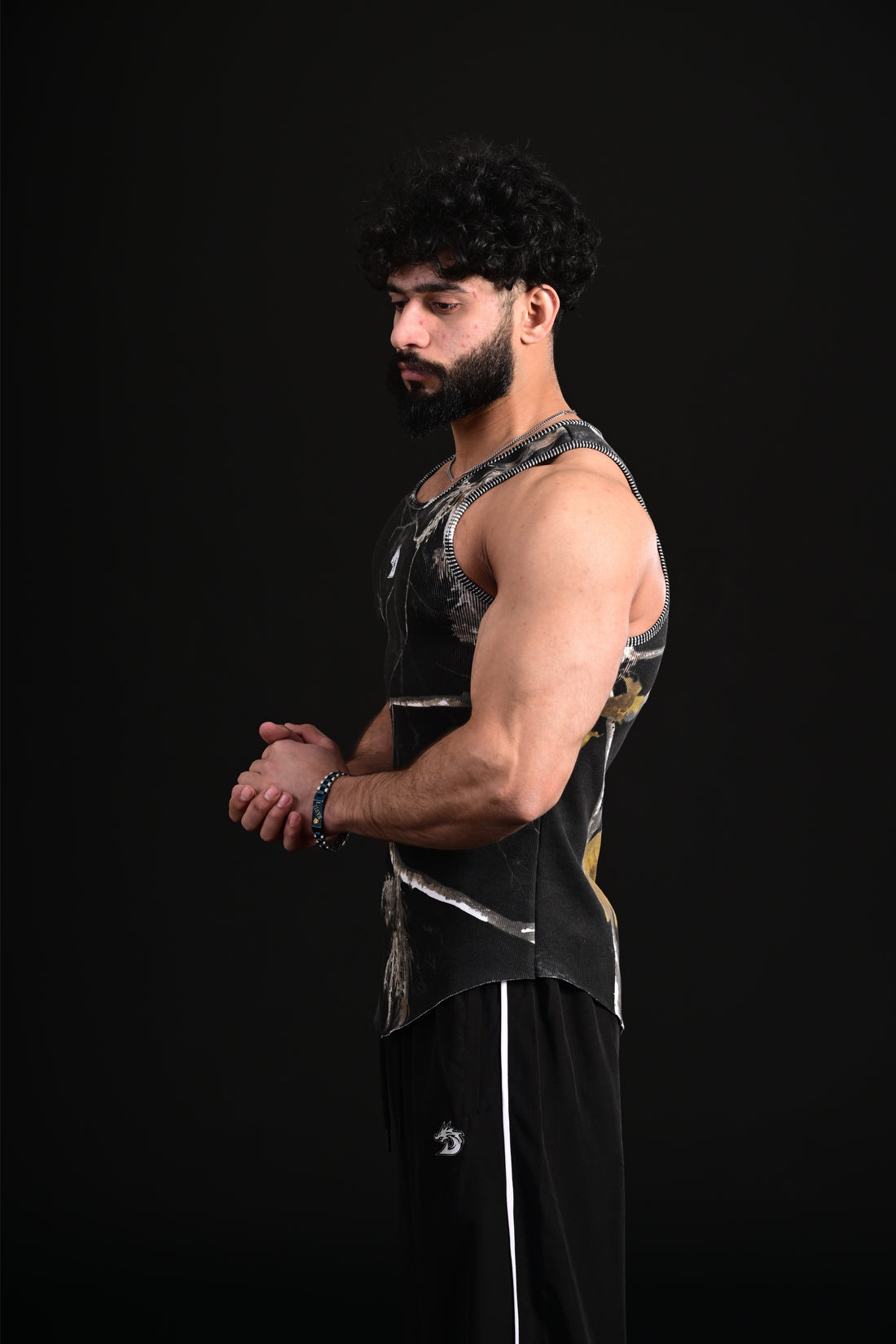 Breathable fabric WAGR Training Vest ideal for gym wear performance, activewear training, and fitness fashion outfits.